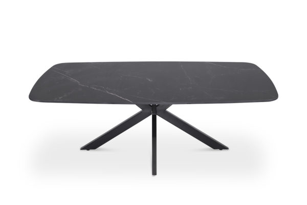 TABLE BASSE 'APOLLO' 130 CM OVALE DANOISE PIERRE NOIR – Image 2