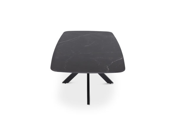 TABLE BASSE 'APOLLO' 130 CM OVALE DANOISE PIERRE NOIR – Image 3