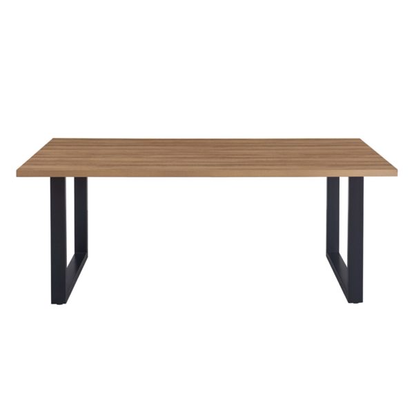 TABLE 'ALEXANDER' 180 CM DÉCOR CHÊNE VIEILLI – Image 2